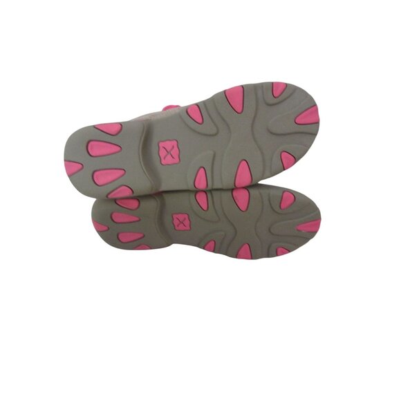 New, Twisted X Tough Enough to Wear Pink Driving Mocs 7.5M - Picture 6 of 6